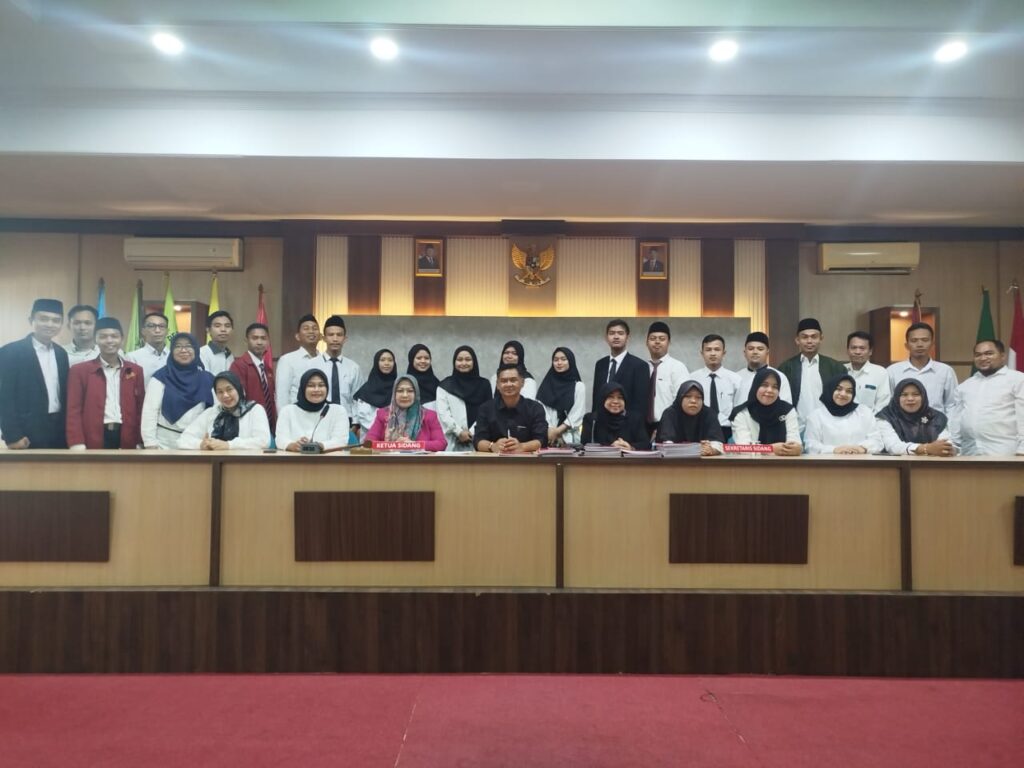 Pelaksanaan Pembukaan Sidang Munaqosah Mahasiswa S2 MPI UIN Siber Syekh Nurjati